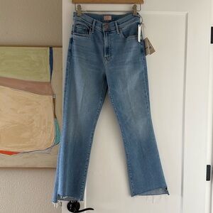 NWT MOTHER Insider Step Fray